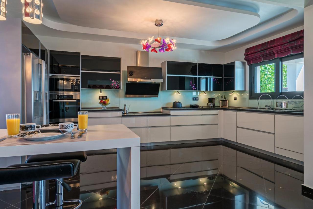 Alkistis Villa With Amazing Sea View Maroulás Exterior foto