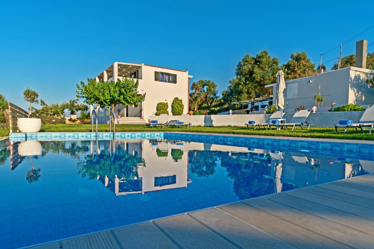 Alkistis Villa With Amazing Sea View Maroulás Exterior foto